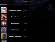 Tablet Screenshot of benoldinggames.co.uk